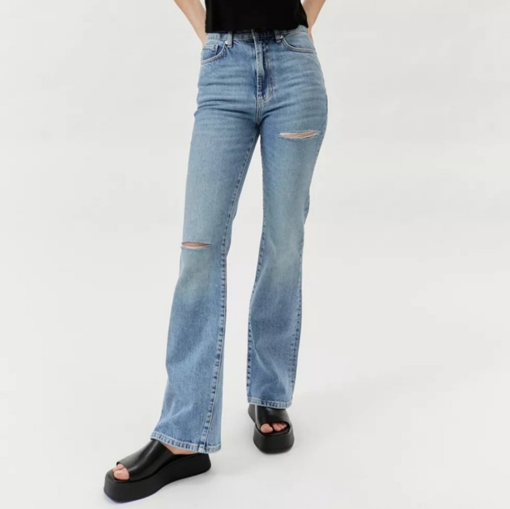 BDG flare high rise jean